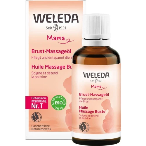WELEDA MAMA Brust-Massageöl Fl 50 ml