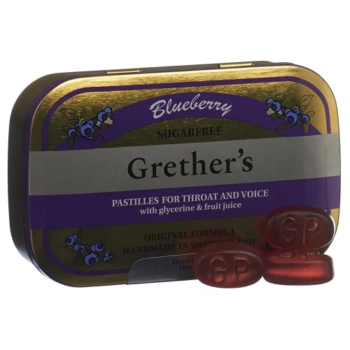 GRETHERS Blueberry Past ohne Zucker 110 g